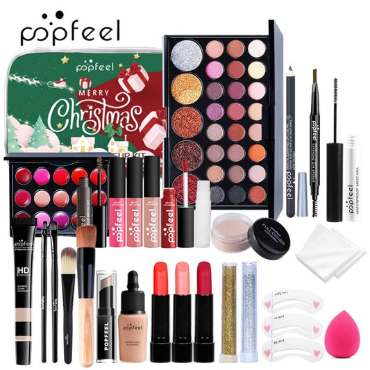 Makeup Kit for Teens, Professional Make up Kit for Beginners, Makeup Gift Set for Women, Eyeshadow Foundation Christmas Makeup Gift Kits for Teen Girls