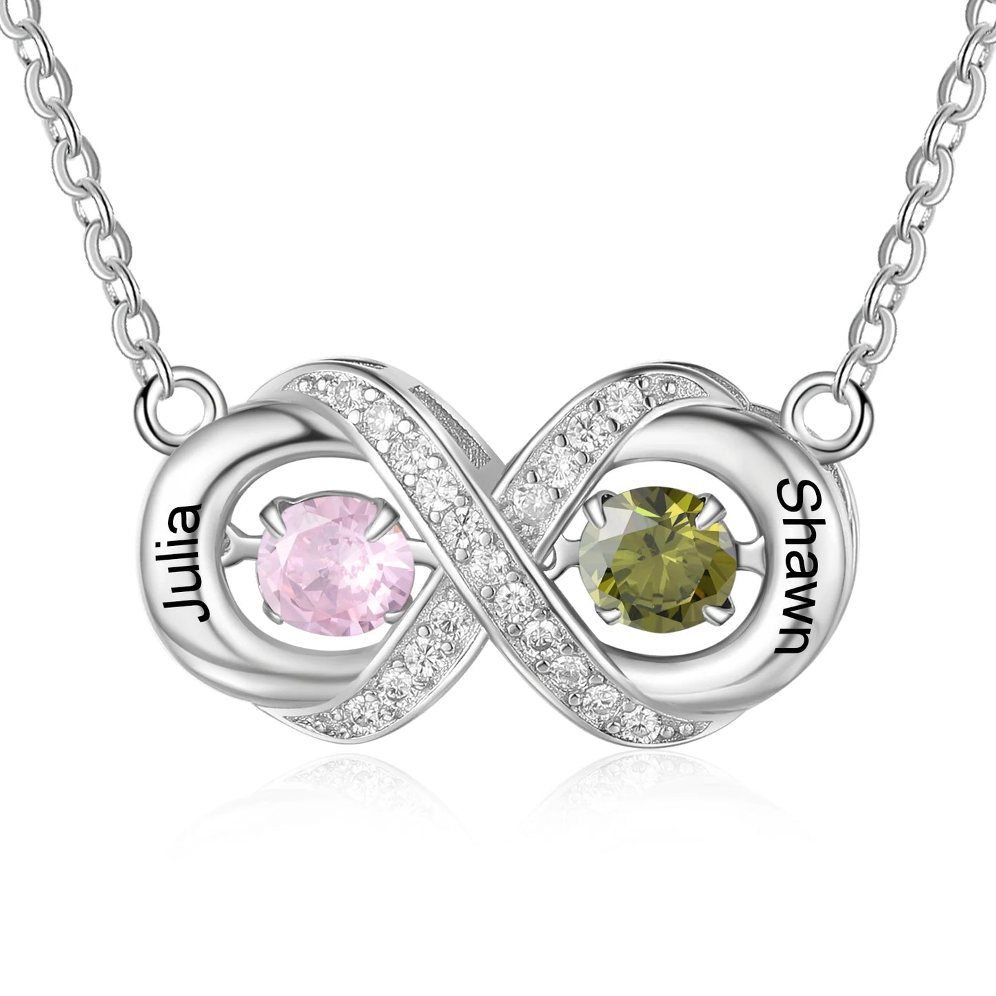 Custom Name Infinity Necklace