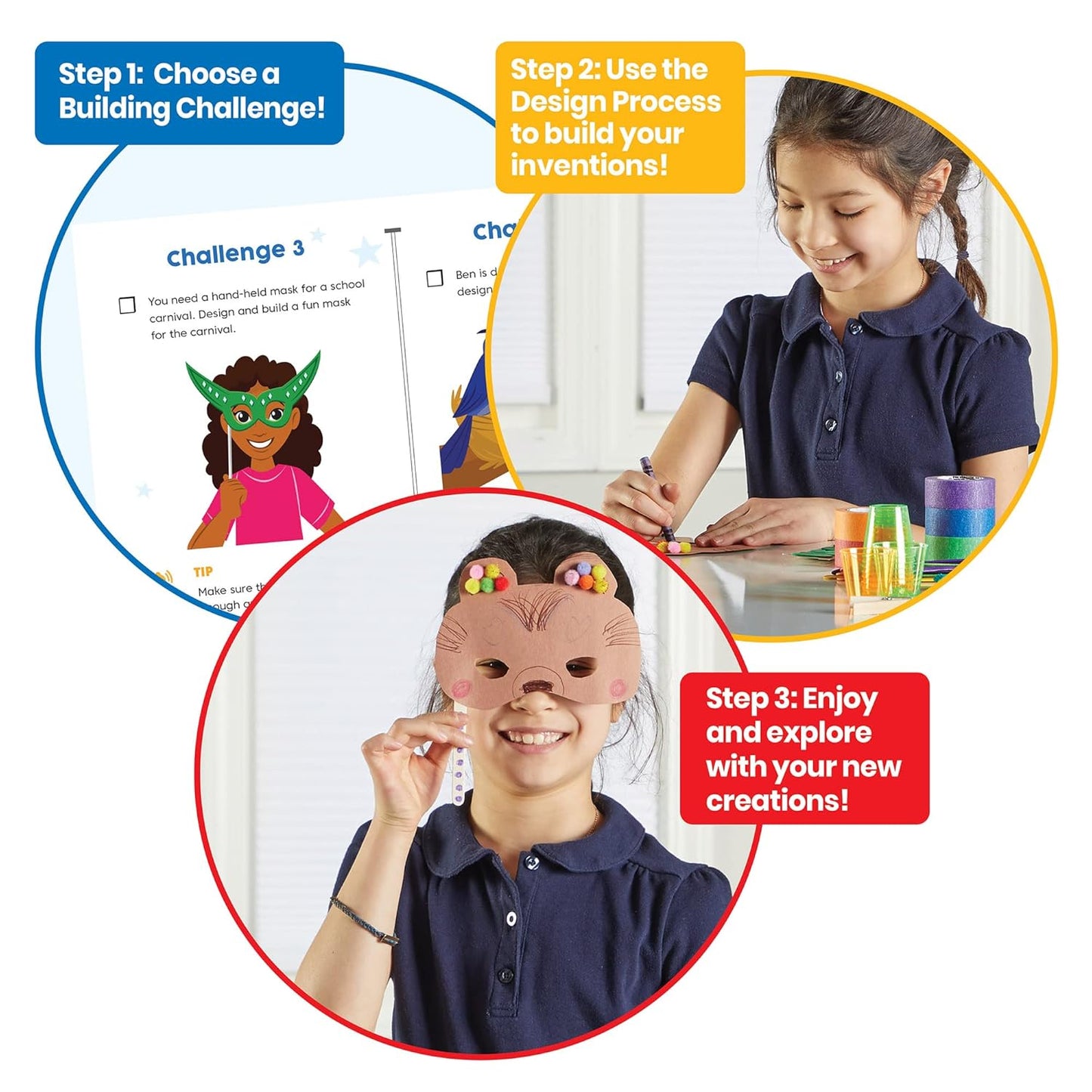 Ultimate Inventor Toolkit, Ages 5+, Kids Inventing Kit, Ultimate Craft Kit, Science Projects for Kids, Engineering Toys for Kids, STEM Building Toys, Kids First Science Kit, STEM Activities