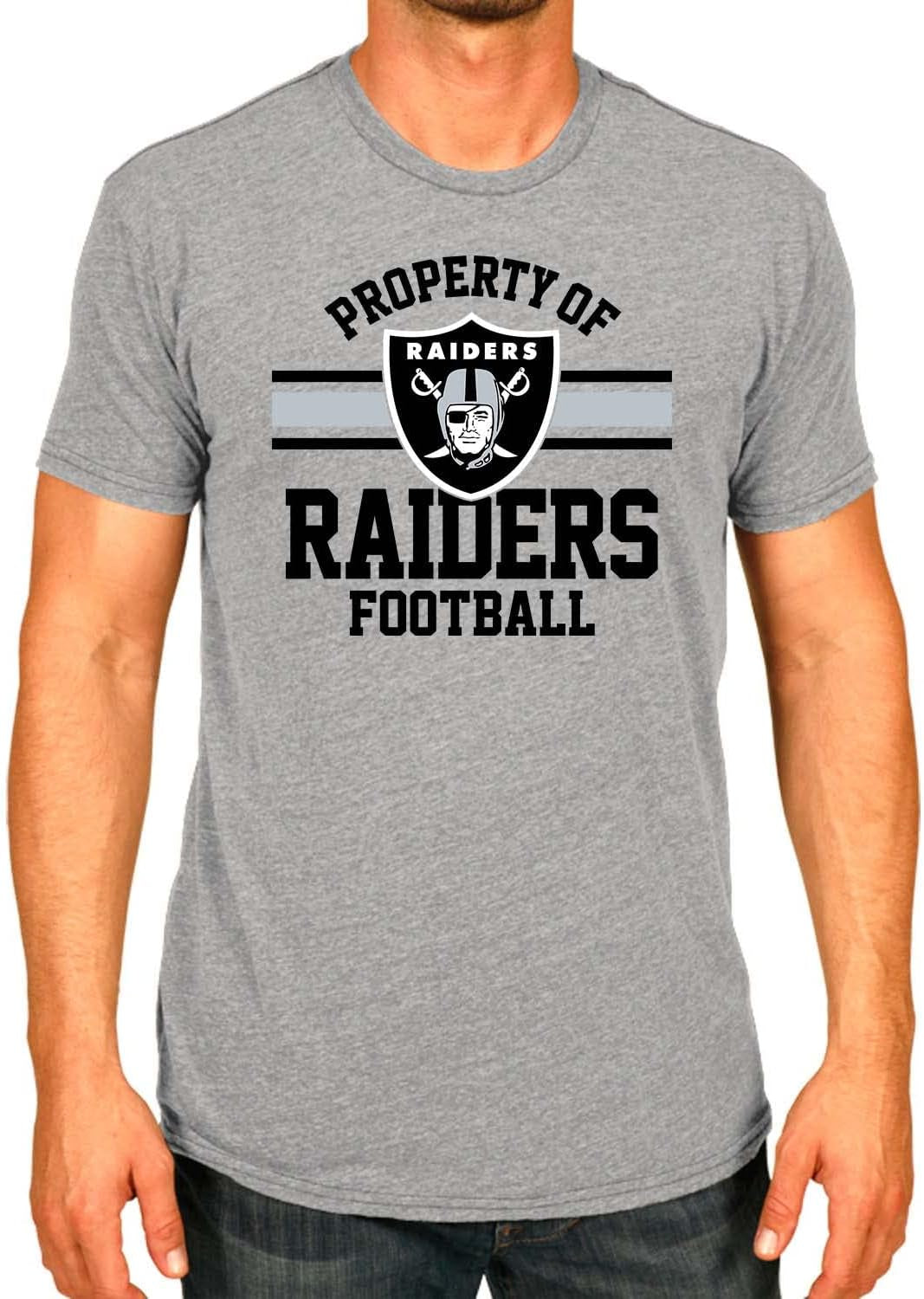 NFL Adult Property of T-Shirt - Cotton & Polyester - Show Your Team Pride with Ultimate Comfort and Quality