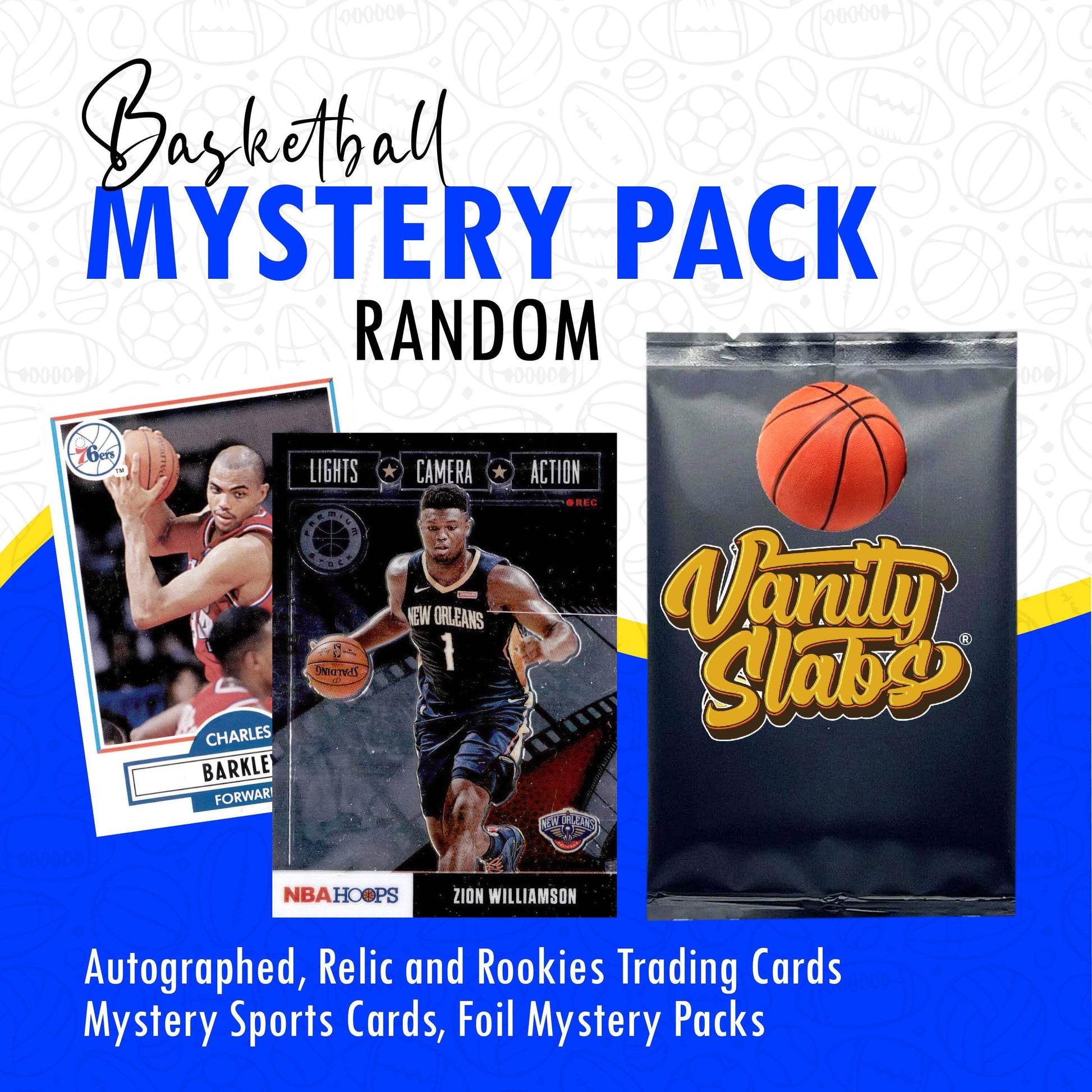 NBA Basketball Mystery Pack Trading Cards – Rookies, Legends, Autographs