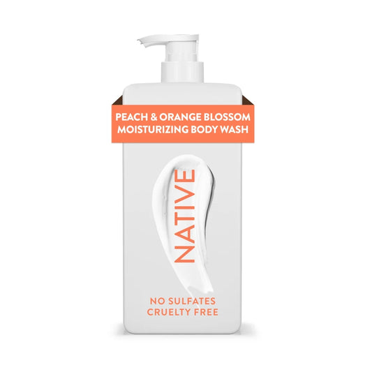 Peach & Orange Blossom Moisturizing Body Wash 18Oz
