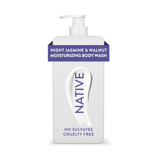 Night Jasmine & Walnut Moisturizing Body Wash 18Oz